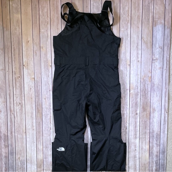 The North Face Men’s Freedom Bib Winter Ski Waterproof Pants In Black - Picture 8 of 15
